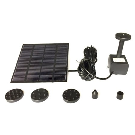 Solcelledrevet dam pumpe springvand pumpe solcelledrevet pumpe have springvand vandfunktion springvand pumpe springvand til have mini dam springvand 