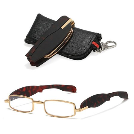 Anti-Blue Light Læsebriller Hyperopia Briller GULD STYRKE