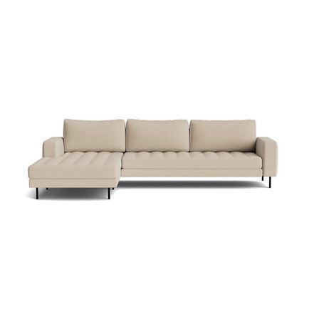 Rouge XL Chaiselongue-Sofa, links