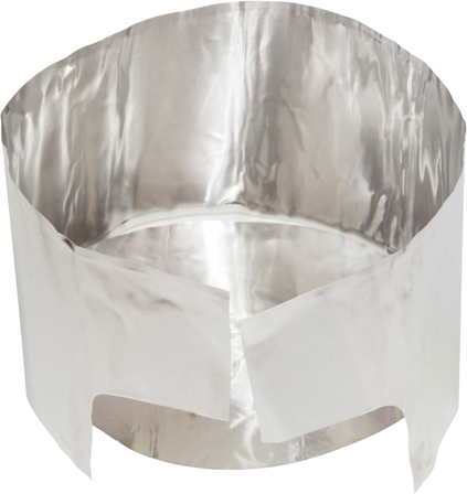 MSR Solid Heat Reflector w Windscreen