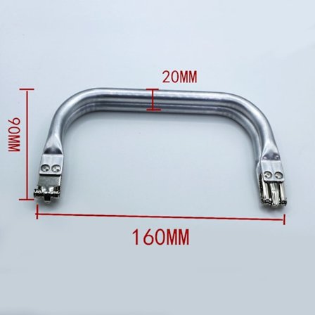 Cloud Doctor Taskeramme Metal Aluminium Rørramme Håndtag til Taske