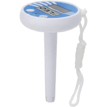 Swimmingpool Termometer Digital Temperaturmåler Med Solcelledrevet Kæde Til Swimmingpool Spa