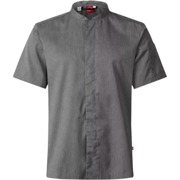Kockskjorta Unisex Kort ärm Segers 1097 Grå