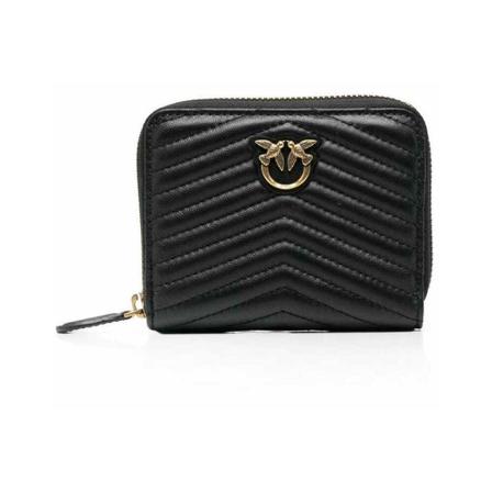 Pinko, Wallets Cardholders Czarny, Kobieta, Rozmiar: ONE Size