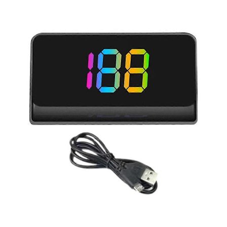 Head Up Display GPS HUD Digitaalinen Nopeusmittari Plug And Play Kaikille Autoille
