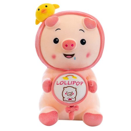 Lollipop Harmaa Pehmolelu Q-versio Pehmolelu Unityyny Lelu 45cm