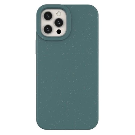 Eco Case Etui til iPhone 12 Pro Max Silikone cover Telefon cover Grøn