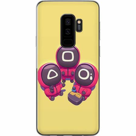Samsung Galaxy S9+ Genomskinligt Skal Squid Game