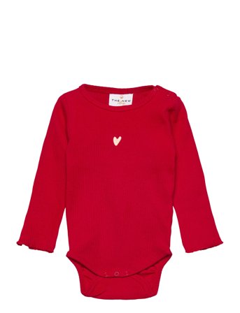 The New Tnsbrianna L_S Rib Body - Red - 68