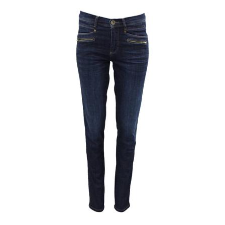 2-Biz Jeans Tinni - pant , Blauw , Dames , Maat: L