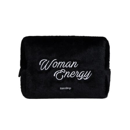 Nicole P Accessori Fluffy Beauty - Black 1pz - Beauty Case