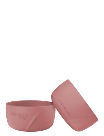 Silic Baby Bowl 2-Pack Nature Red Brown Everyday Baby