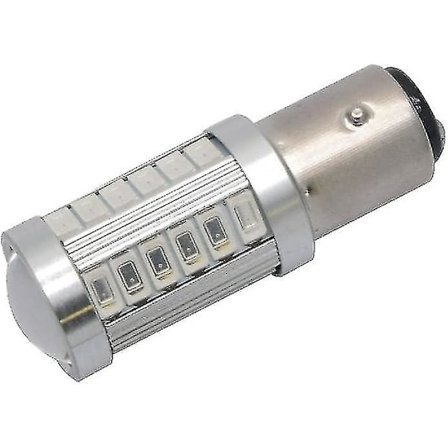 LED-lampa för broms, bakljus, dagsljus och blinkers (silver) (1 st)