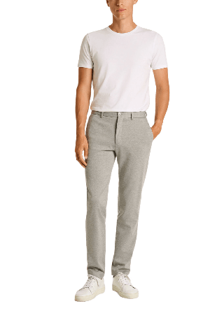 Lindbergh Superflex Pants Byxor Herr Grå L