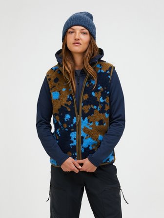 Peak Performance - Graphic Pile Vest Women