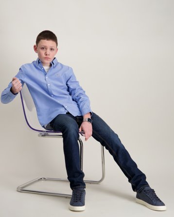 GANT SHIELD OXFORD BD SHIRT Blau Hemden Jungen - Kids Brand Store