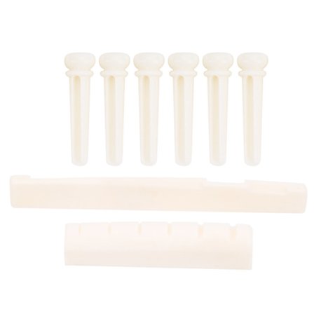 Streng Stud Okseben Guitar Nut og Sadel Stifter Udskiftning Musikinstrument Tilbehør