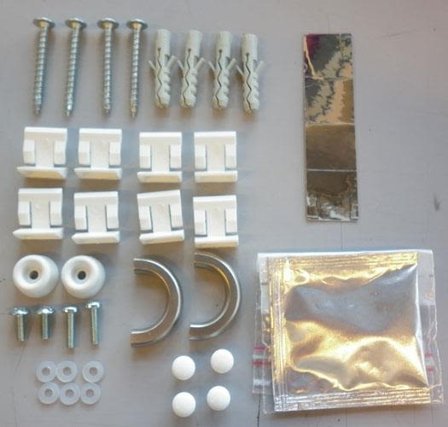 Skånebeslag Skåform Beslagsett 36 deler, Baderom