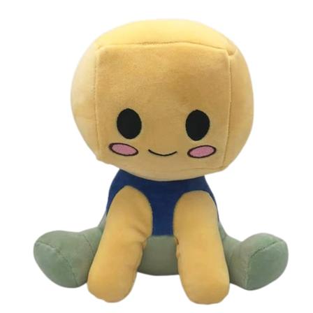 Blox Buddies Plyschdocka Noob Buddy Leksaker för Fans och Vänner Yellow Doll