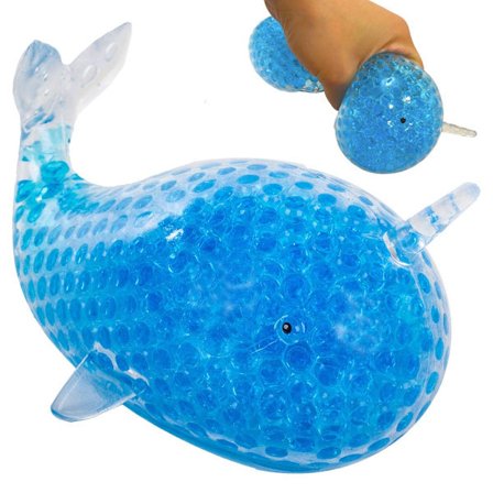 Anti-stress squishy gel squishy delfin sensoriske bolde store crush