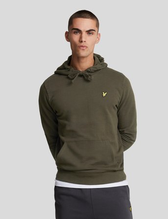 Lyle & Scott Pullover Hoodie - Green - S