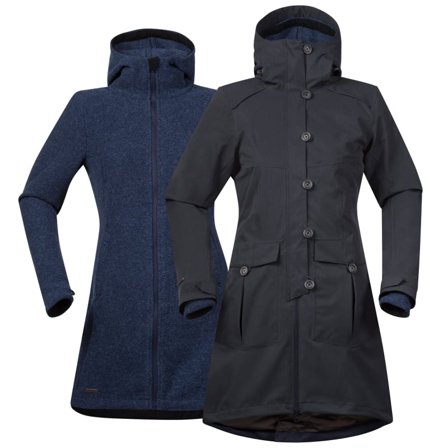 Bergans Bjerke 3in1 Lady Coat Women 3-in-1 jackets Grey S