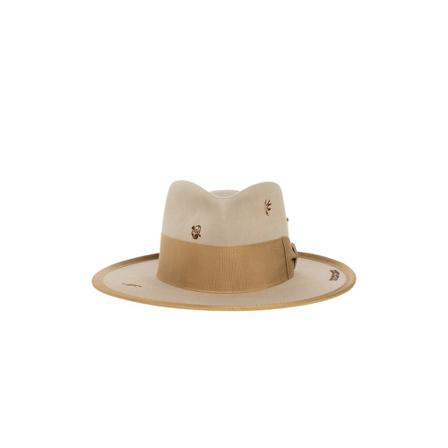 Nick Fouquet Hoeds , Beige , Heren , Maat: 58 CM Hoeden