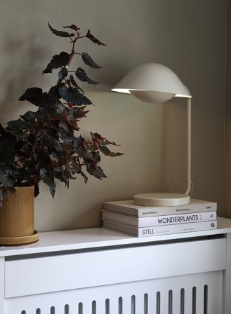 Freya bordlampe - beige