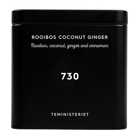 Teministeriet Signature Tea Tin 730 Rooibos Coconut Ginger 100 g, Helse & Madvarer, Te, Øvrig Te
