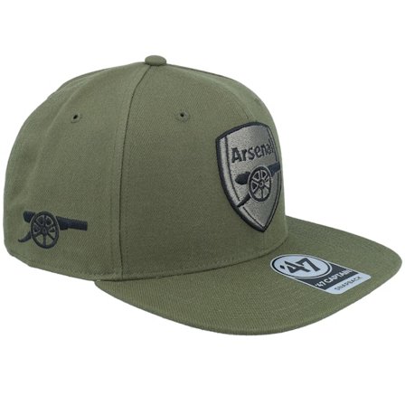 47 Brand - Football Grønn snapback Caps - Hatstore Exclusive x Arsenal Epl- Sure Shot 47 Captain Sandelwood Snapback @ Hatstore