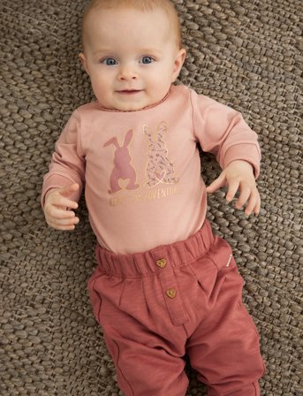 Minymo Pants Sweat - Pink - 86