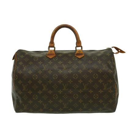 Louis Vuitton Vintage, Pre-owned Speedy 40 Bruin, unisex, Maat:ONE Size