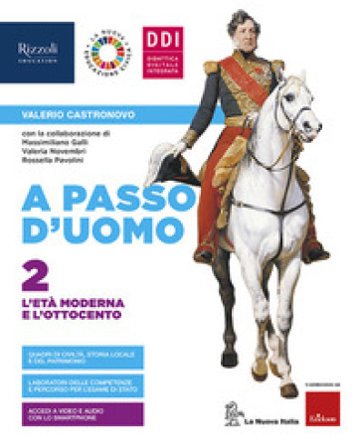 A passo d'uomo. Con Atlante Osservo e imparo. Per la Scuola media. Con e-book. Con espansione online. Vol. 2 Valerio Castronovo