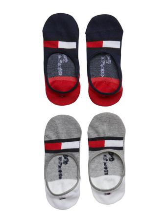 Th Kids Hilfiger Footie 2P Socks & Tights Socks Multi/mønstret Tommy Hilfiger