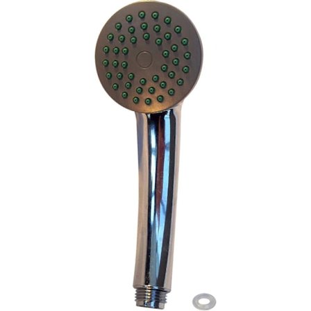 Udskiftnings brusehoved til bad, krom finish YIK