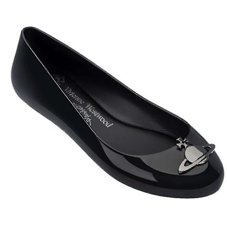 Melisa Space Love Iii Orb Iv - Svarte Plastpumper Jellysko - Størrelse: 40