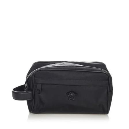 Versace Pre-owned - Vintage Väskor - Svart - Unisex - Storlek: One Size, unisex, Storlek: ONE SIZE