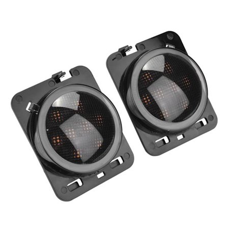 LED-vilkkujen sivuvalot Jeep Wrangler JK:lle (2007-2015)