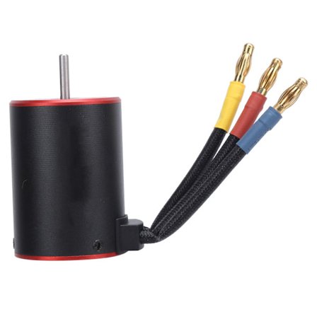 RC 3650 3900KV 4-polet Vandtæt Børsteløs Motor med 4mm Banan Stik til 1/10 RC Bil Opgraderingsdele