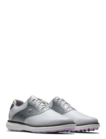 FootJoy Wn Fj Traditions Spikeless - White - 38