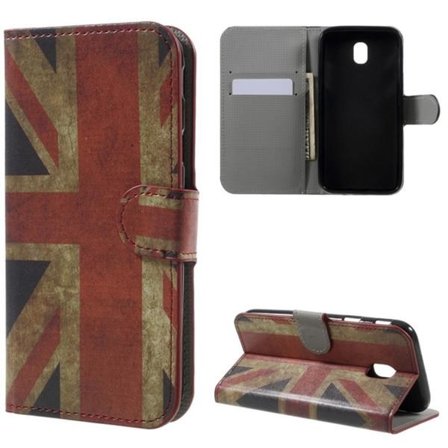 Plånboksfodral Samsung Galaxy J3 (2017) - Flagga UK