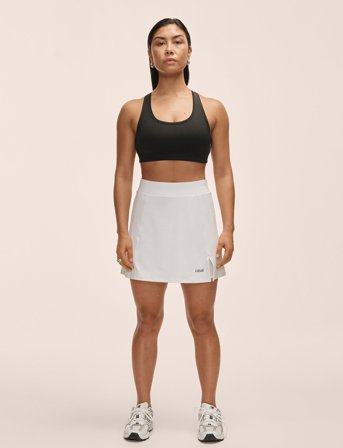 Casall Court Slit Skirt - White - 34