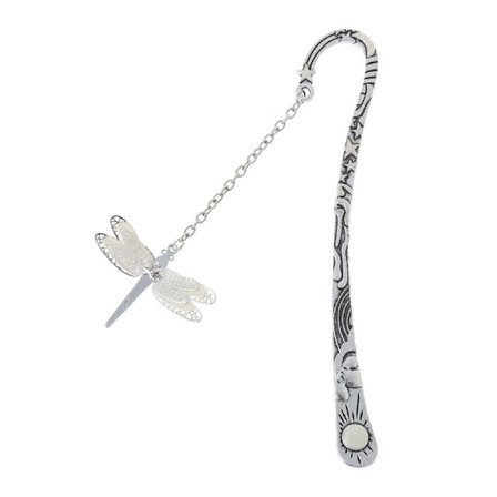 Lysande Bokmärke med Glow-in-the-Dark-Effekt, Söt Slända, Kreativt Bokmärke