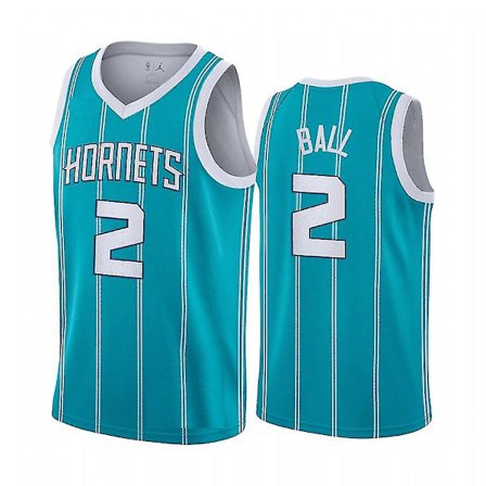 Uusi kausi Charlotte Hornets Ramello Ball Jersey -urheiluvaatteet CNMR
