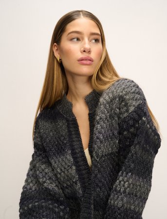 Noella Gio Knit Cardigan - Black - XS/S