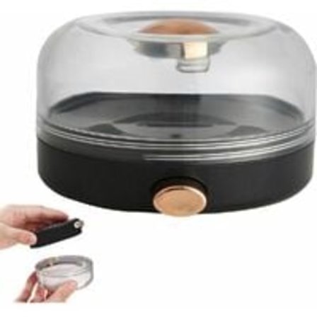 Sorte magnetiske krydderiglas Magnetisk krydderiglas med klistermærker Krydderi