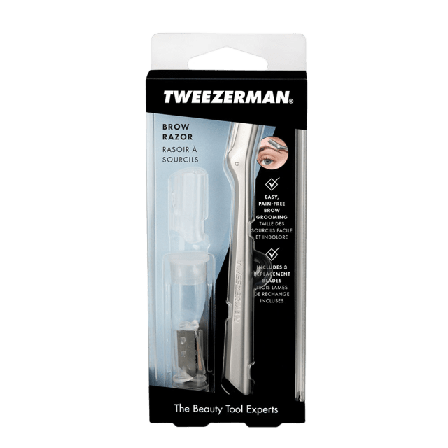 Tweezerman Brow Razor Penslar & svampar Unisex 1 STK