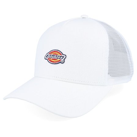 Dickies - Hanston Cloud A-Frame Trucker Trucker White Cap - @ Hatstore