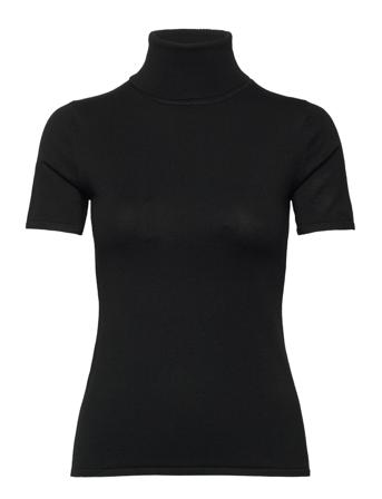 Pola Polo Neck Høyhalset Pologenser Svart Andiata
