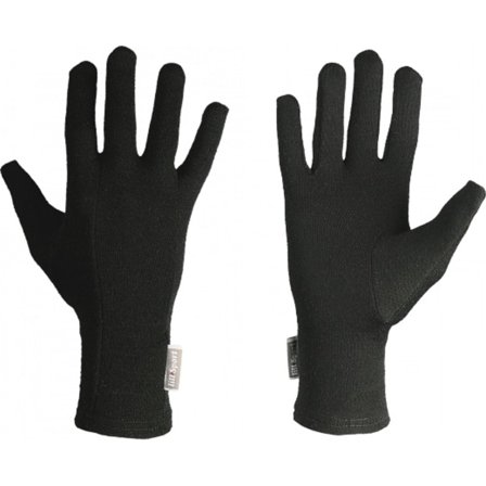 Lillsport Wool Liner Men workout gloves Black 5